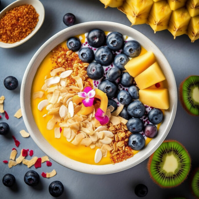 Smoothie-bowl tropical