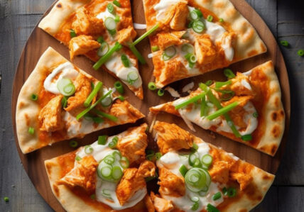 Pizza poulet buffalo