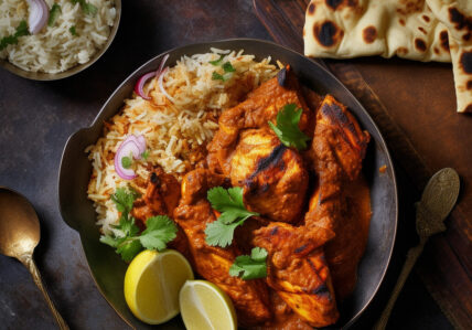 Poulet au beurre à l'indienne