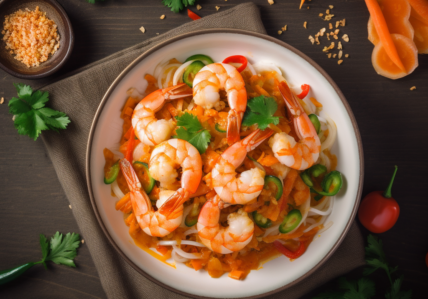 Crevettes sautées à la vietnamienne