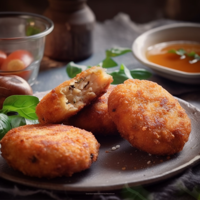 Croquettes de jambon fumé maison