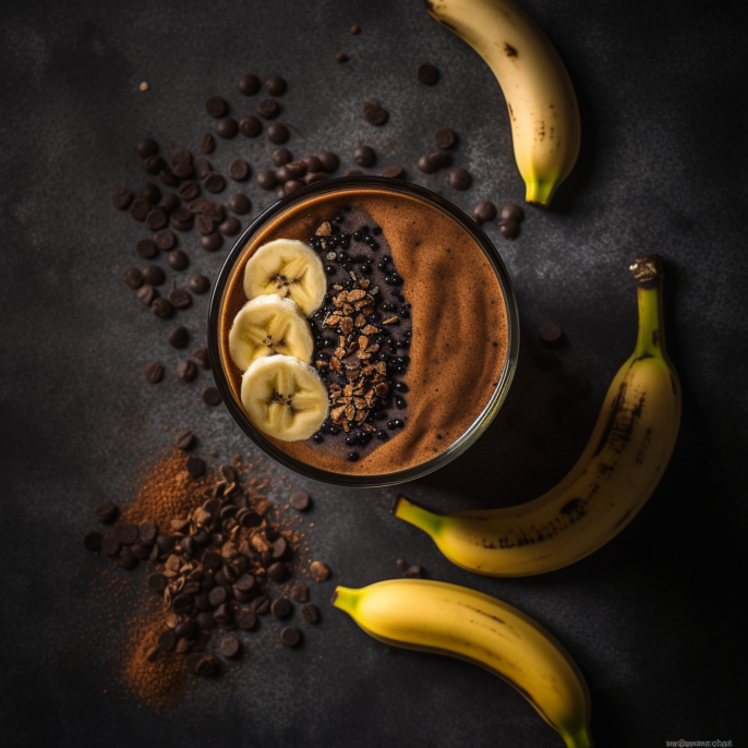 Gruau "overnight" banane-choco