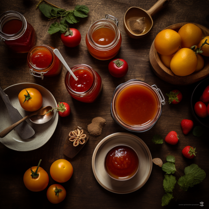 Ketchup aux fruits de grand-maman Francine