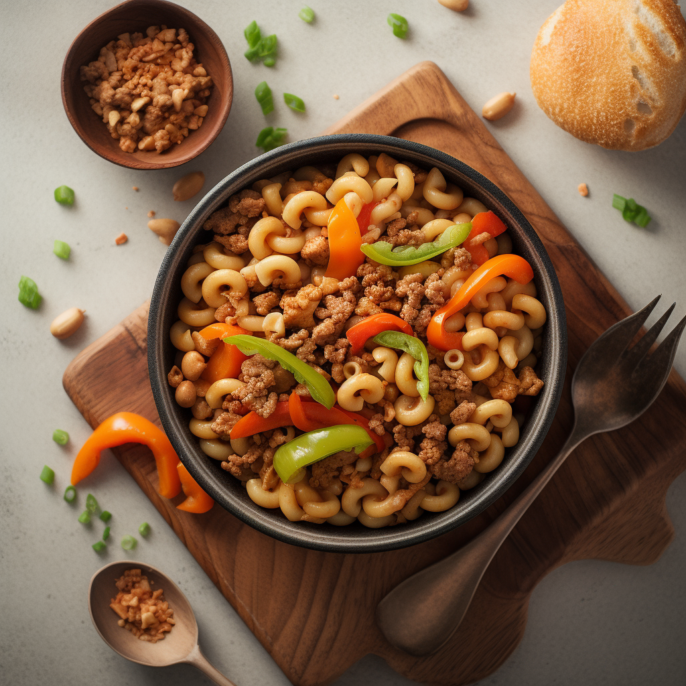Macaroni chinois comme on l'aime !