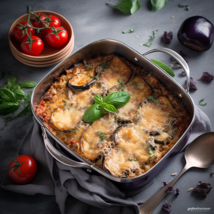 Moussaka grecque traditionnelle