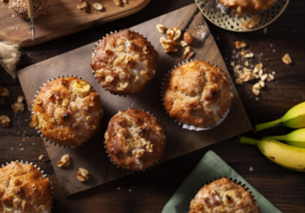 Muffins aux bananes (3 unités)