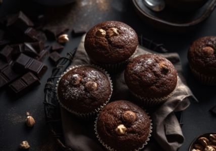 Muffins choco-vanille (3 unités)
