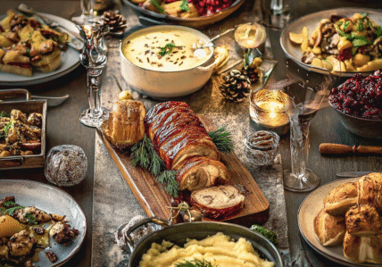 Menu des fêtes 2025