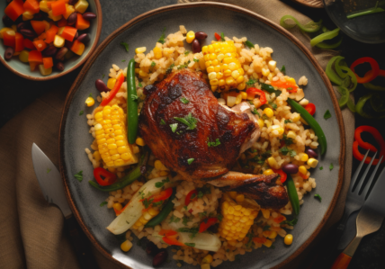 Poulet à la jerk