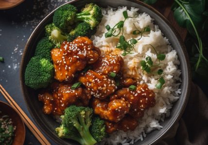 Poulet tao de la maison