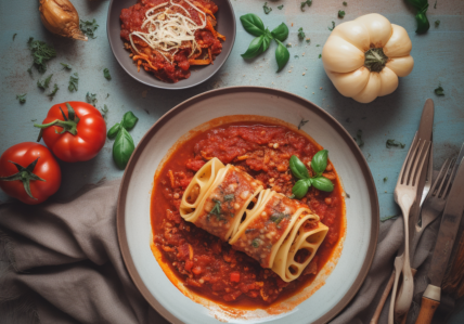 Rouleaux de lasagne touts garnis