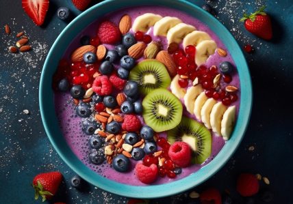 Smoothie-bowl bleuet-bonheur