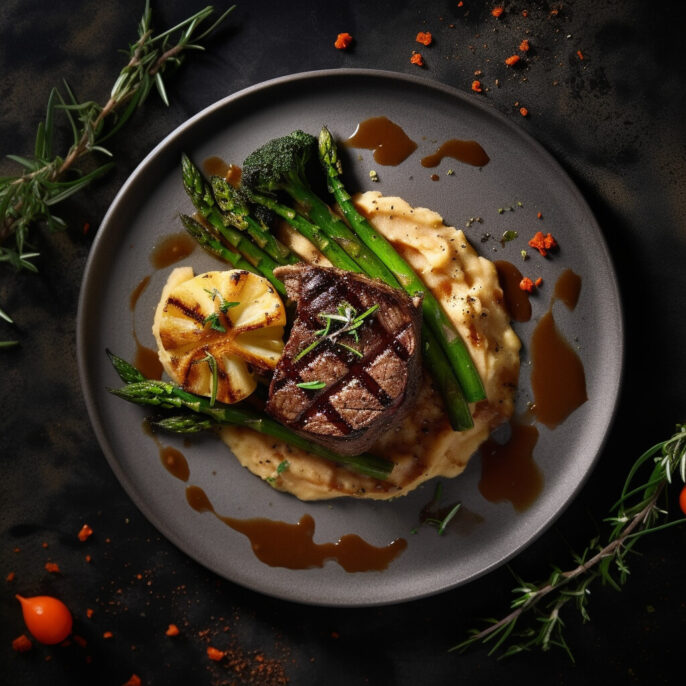 Steak aux poivres classique