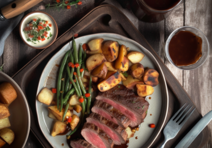 Surlonge de boeuf et pommes de terre O'Bryan