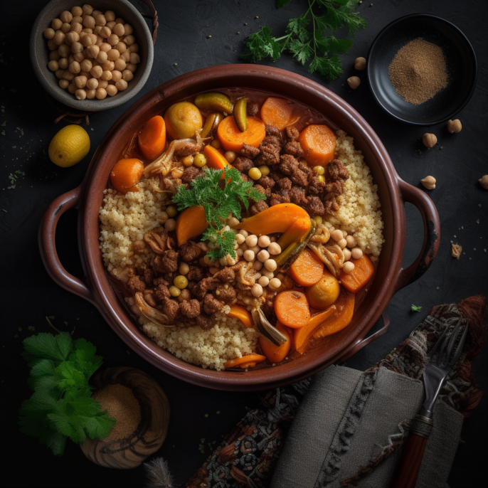 Tajine de boeuf braisé à la marocaine